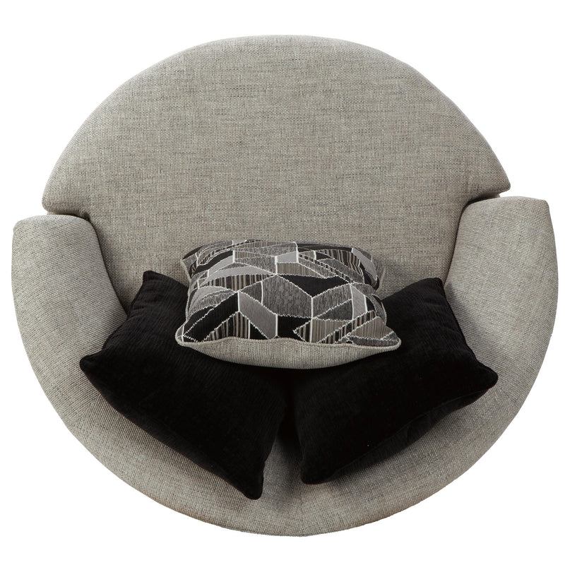 Benchcraft Megginson Swivel Fabric Chair 9600621 IMAGE 5
