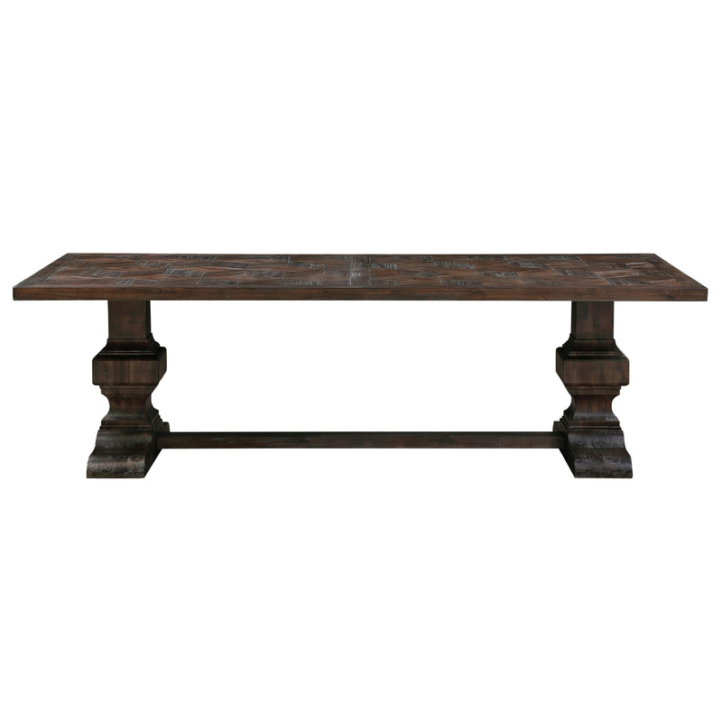 Coast to Coast Marquette Dining Table with Trestle Base 48217 IMAGE 1