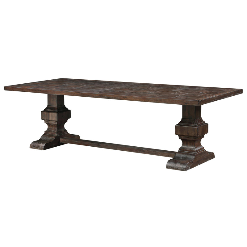 Coast to Coast Marquette Dining Table with Trestle Base 48217 IMAGE 2