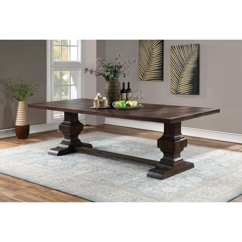 Coast to Coast Marquette Dining Table with Trestle Base 48217 IMAGE 6