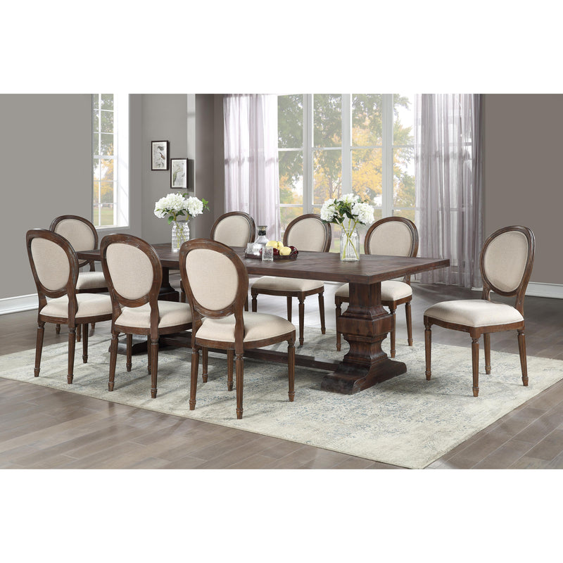Coast to Coast Marquette Dining Table with Trestle Base 48217 IMAGE 8