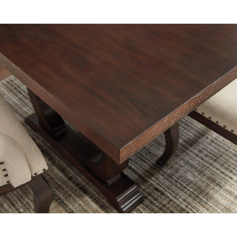 Coaster Furniture Glen Cove Dining Table with Trestle Base 110311 IMAGE 3