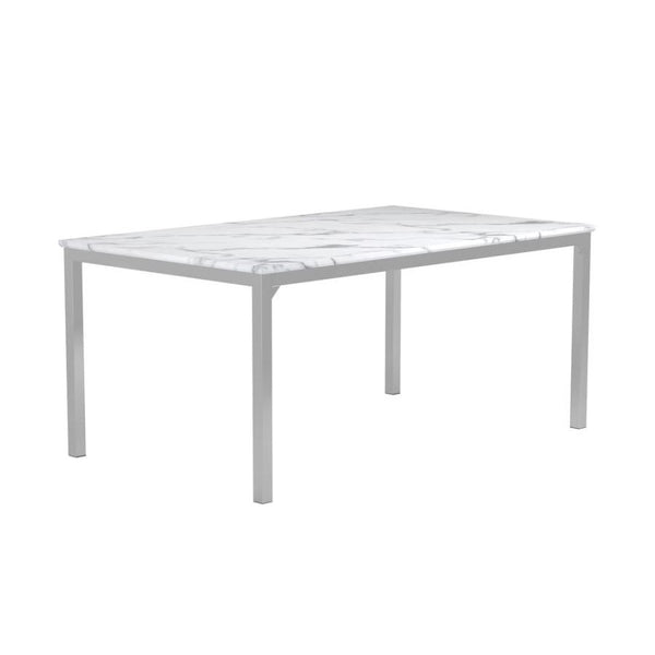 Coaster Furniture Athena Dining Table with Faux Marble Top 110101 IMAGE 1