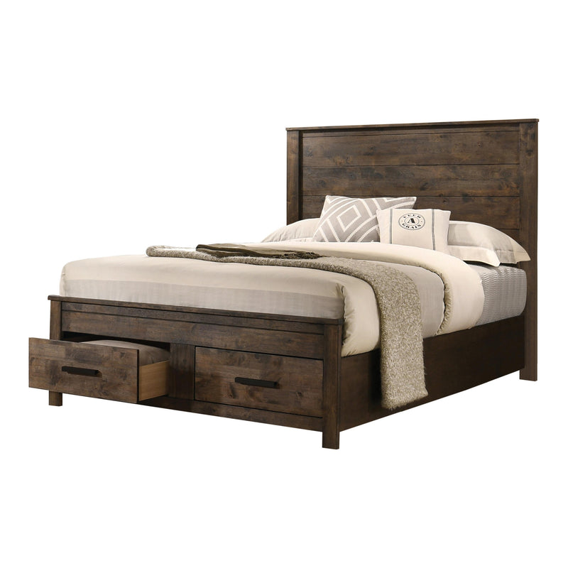 Coaster Furniture Woodmont King Panel Bed with Storage 222631KE IMAGE 1