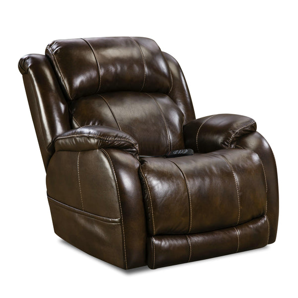 Homestretch Furniture Custom Comfort Power Leather Recliner 170-97-21 IMAGE 1