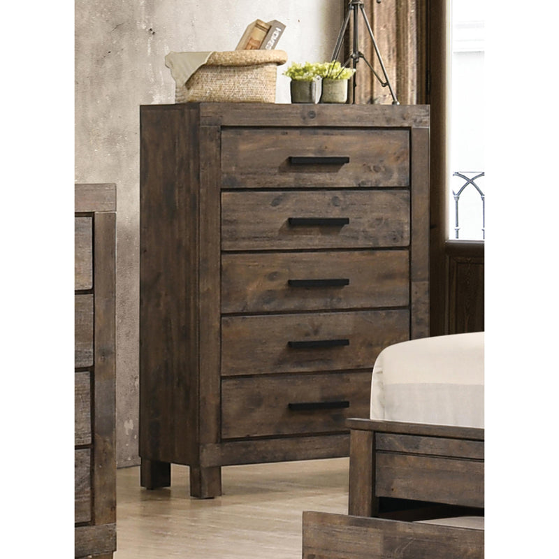 Coaster Furniture Woodmont 5-Drawer Chest 222635 IMAGE 2