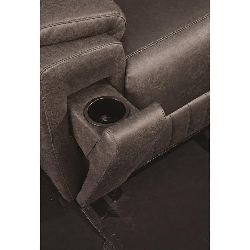 Southern Motion Silver Screen Power Reclining Leather Look Sofa 743-61P 276-14 IMAGE 2