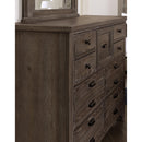 Vaughan-Bassett Bungalow 9-Drawer Dresser 740-002 IMAGE 2