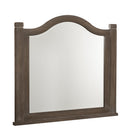 Vaughan-Bassett Bungalow Arched Dresser Mirror 740-448 IMAGE 1