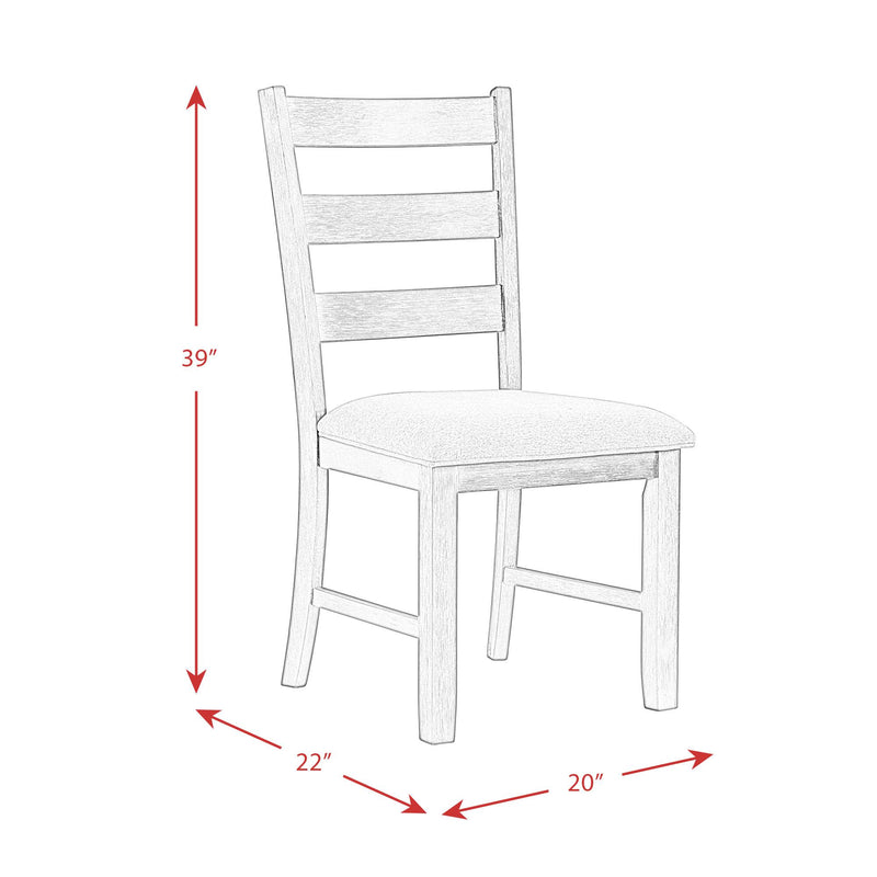 Elements International Martin Brown 6 pc Dinette DMT7006DS IMAGE 14