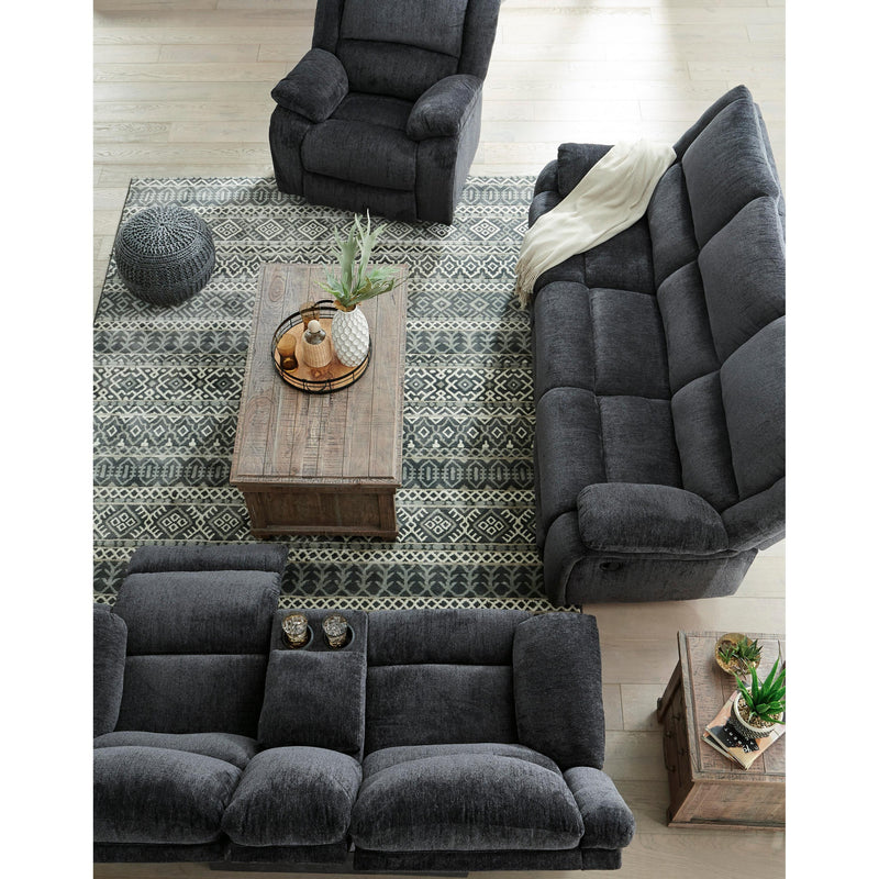 Signature Design by Ashley Draycoll Reclining Fabric Loveseat 7650494 IMAGE 10