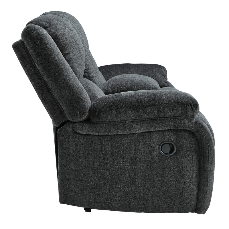 Signature Design by Ashley Draycoll Reclining Fabric Loveseat 7650494 IMAGE 4
