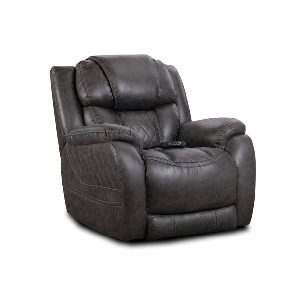 Homestretch Furniture Power Fabric Recliner with Wall Recline 174-97-14 IMAGE 1