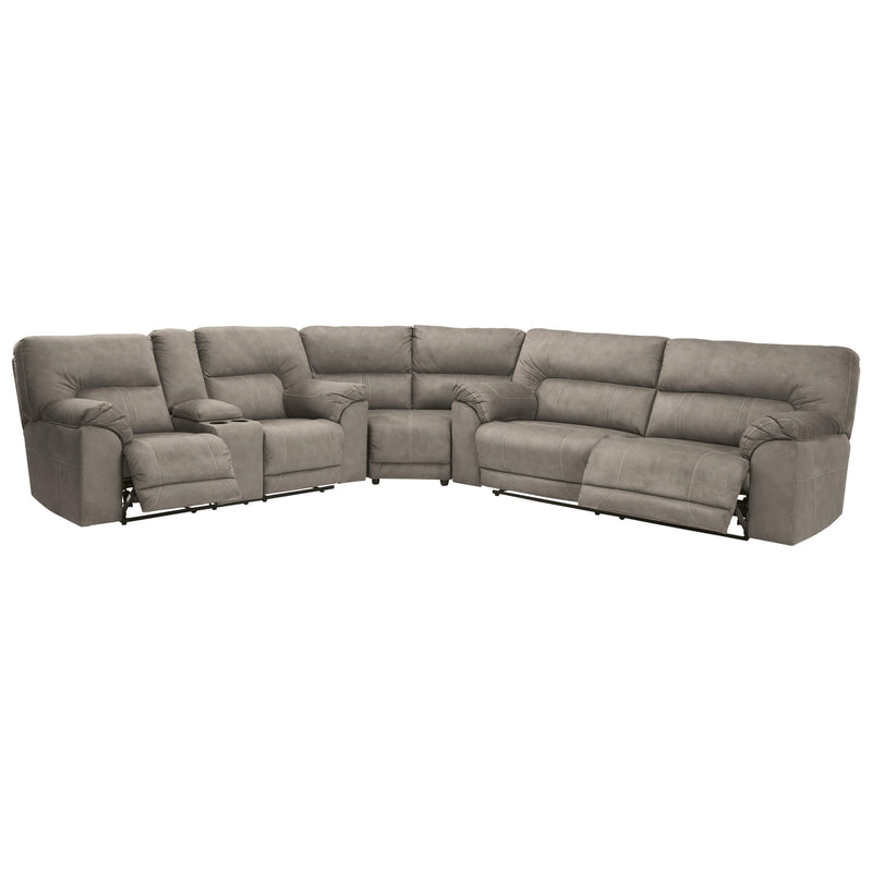 Benchcraft Cavalcade Reclining Leather Look 3 pc Sectional 7760181/7760177/7760194 IMAGE 2