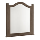 Vaughan-Bassett Bungalow Arched Dresser Mirror 740-446 IMAGE 1
