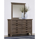 Vaughan-Bassett Bungalow Landscape Dresser Mirror 740-445 IMAGE 5