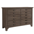 Vaughan-Bassett Bungalow 6-Drawer Dresser 740-001 IMAGE 1