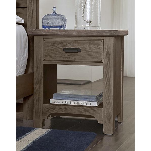 Vaughan-Bassett Bungalow 1-Drawer Nightstand 740-226 IMAGE 3