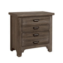 Vaughan-Bassett Bungalow 2-Drawer Nightstand 740-227 IMAGE 1