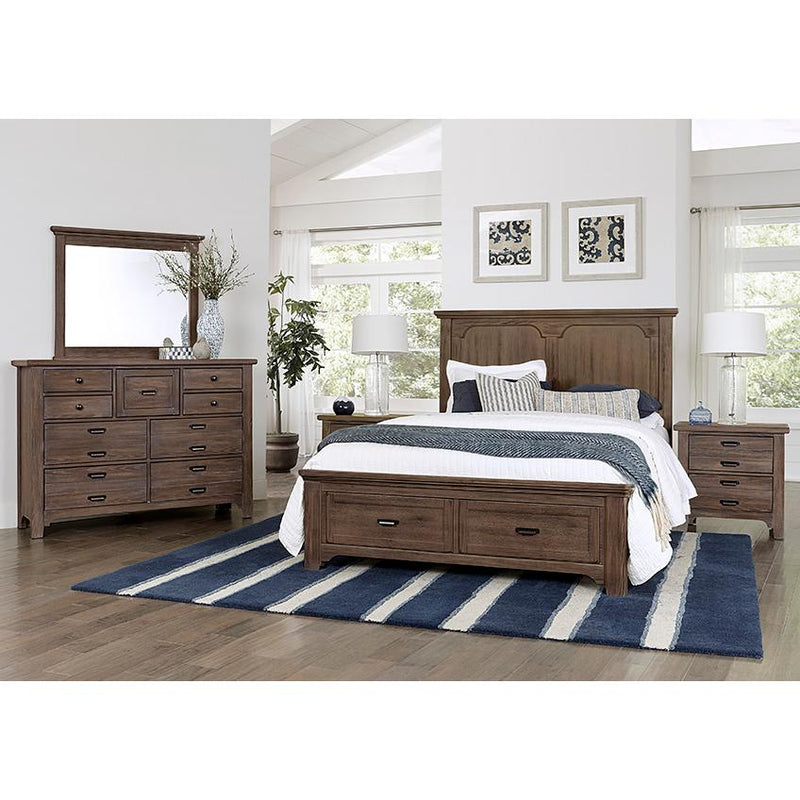 Vaughan-Bassett Bungalow 2-Drawer Nightstand 740-227 IMAGE 7