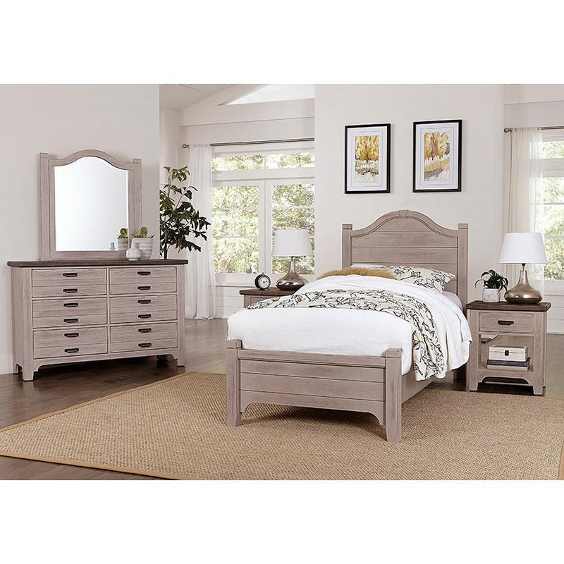 Vaughan-Bassett Bungalow Arched Dresser Mirror 741-446 IMAGE 3