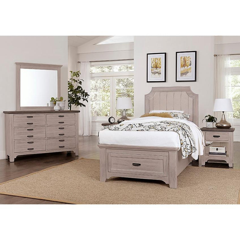 Vaughan-Bassett Bungalow Landscape Dresser Mirror 741-445 IMAGE 3