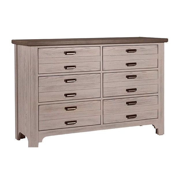 Vaughan-Bassett Bungalow 6-Drawer Dresser 741-001 IMAGE 1