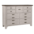 Vaughan-Bassett Bungalow 9-Drawer Dresser 741-002 IMAGE 1