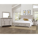 Vaughan-Bassett Bungalow 2-Drawer Nightstand 741-227 IMAGE 6