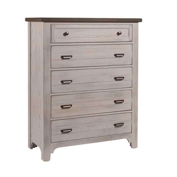 Vaughan-Bassett Bungalow 5-Drawer Chest 741-115 IMAGE 1