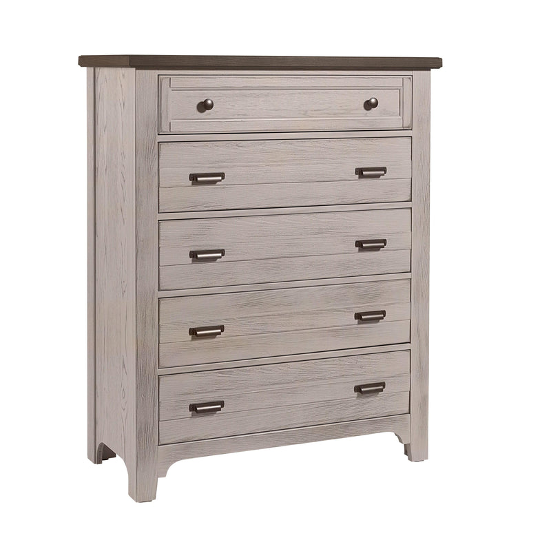Vaughan-Bassett Bungalow 5-Drawer Chest 741-115 IMAGE 1