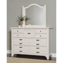 Vaughan-Bassett Bungalow Arched Dresser Mirror 744-448 IMAGE 6