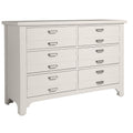 Vaughan-Bassett Bungalow 6-Drawer Dresser 744-001 IMAGE 1