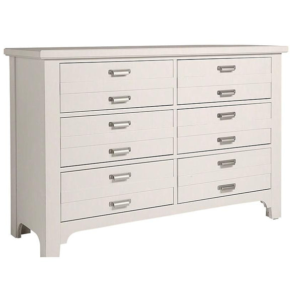 Vaughan-Bassett Bungalow 6-Drawer Dresser 744-001 IMAGE 1