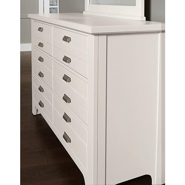 Vaughan-Bassett Bungalow 6-Drawer Dresser 744-001 IMAGE 3
