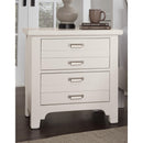 Vaughan-Bassett Bungalow 2-Drawer Nightstand 744-227 IMAGE 2