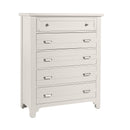 Vaughan-Bassett Bungalow 5-Drawer Chest 744-115 IMAGE 1