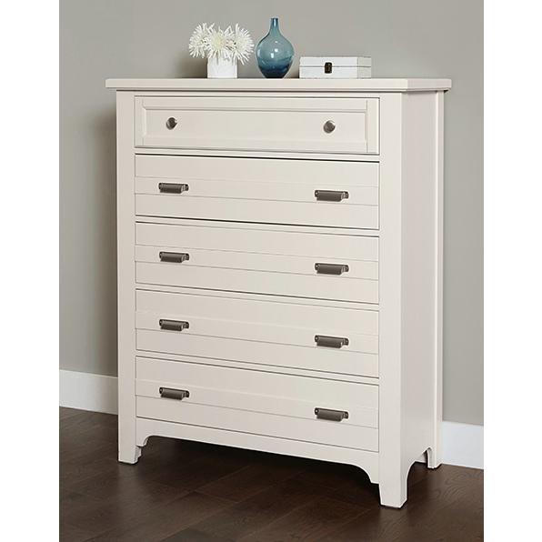 Vaughan-Bassett Bungalow 5-Drawer Chest 744-115 IMAGE 3