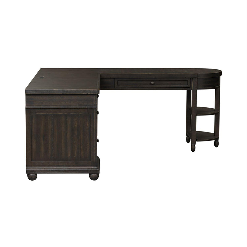 Liberty Furniture Industries Inc. Office Desks L-Shaped Desks 879-HO-LSD IMAGE 4