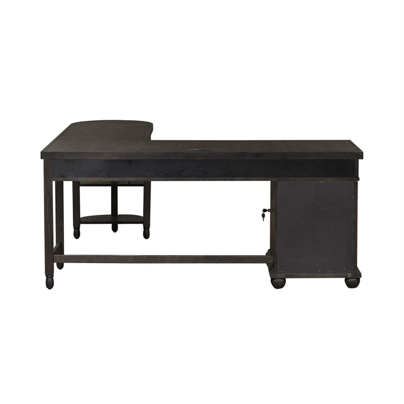 Liberty Furniture Industries Inc. Office Desks L-Shaped Desks 879-HO-LSD IMAGE 5