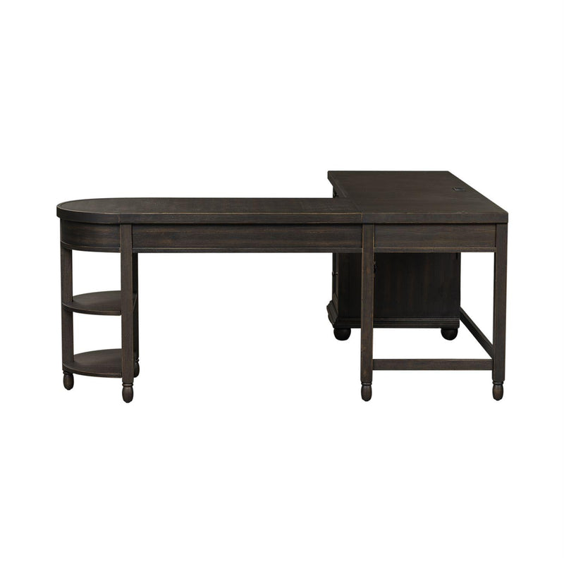 Liberty Furniture Industries Inc. Office Desks L-Shaped Desks 879-HO-LSD IMAGE 6