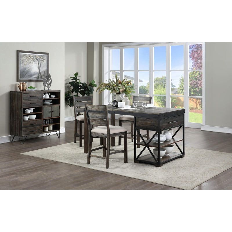 Coast to Coast Canyon Ridge Brown Counter Height Dining Table 51571 IMAGE 12