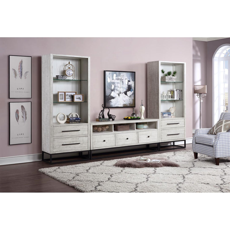 Coast to Coast Canyon Ridge White TV Stand with Cable Management 51579 IMAGE 10