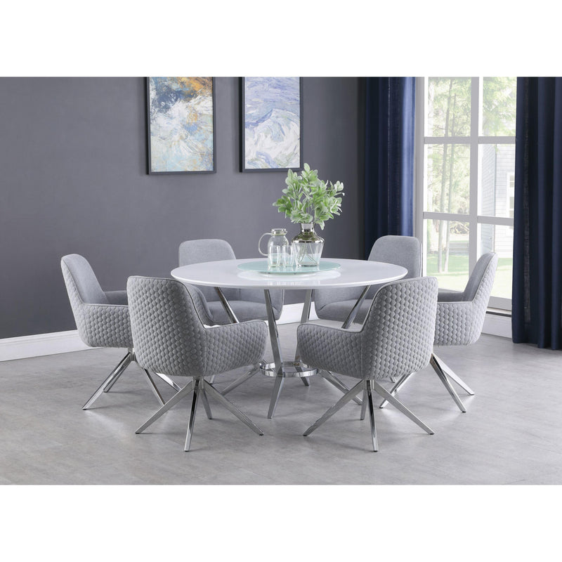 Coaster Furniture Round Dining Table with Pedestal Base 110321 IMAGE 3