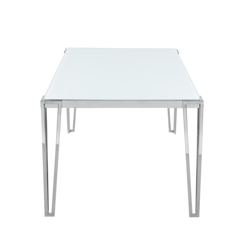 Coaster Furniture Pauline Dining Table with Glass Top 193001 IMAGE 3