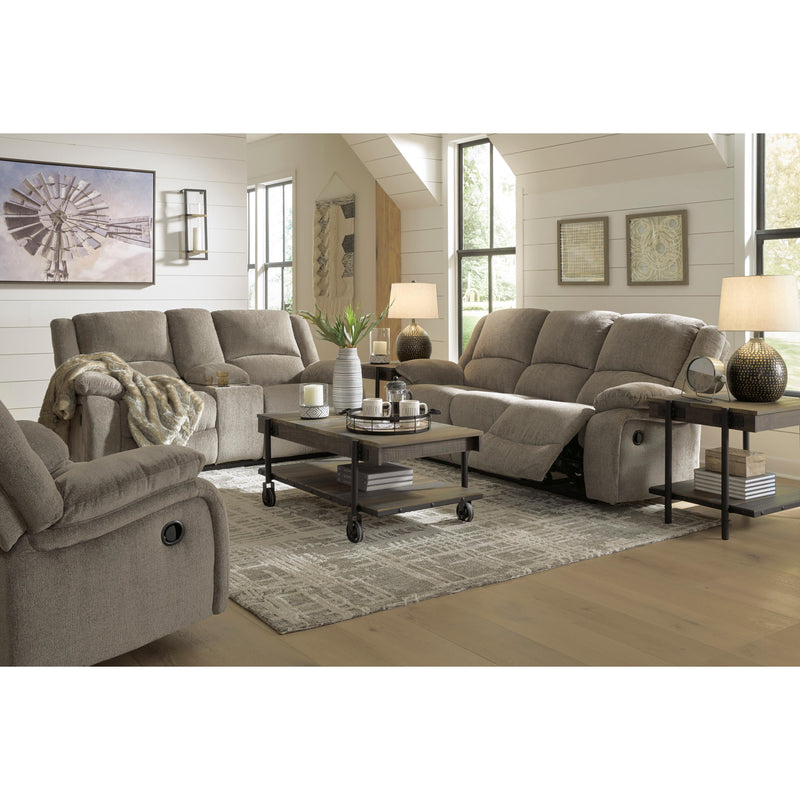 Signature Design by Ashley Draycoll Reclining Fabric Loveseat 7650594 IMAGE 11