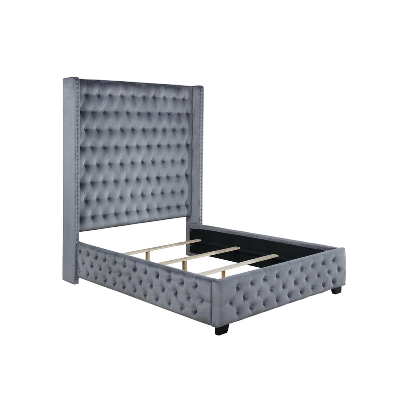 Coaster Furniture Rocori King Upholstered Platform Bed 306075KE IMAGE 1