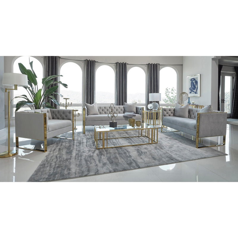 Coaster Furniture Eastbrook Stationary Fabric Sofa 509111 IMAGE 2