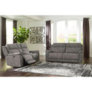 Signature Design by Ashley Next-Gen Durapella Power Reclining Fabric Loveseat 5930118 IMAGE 11