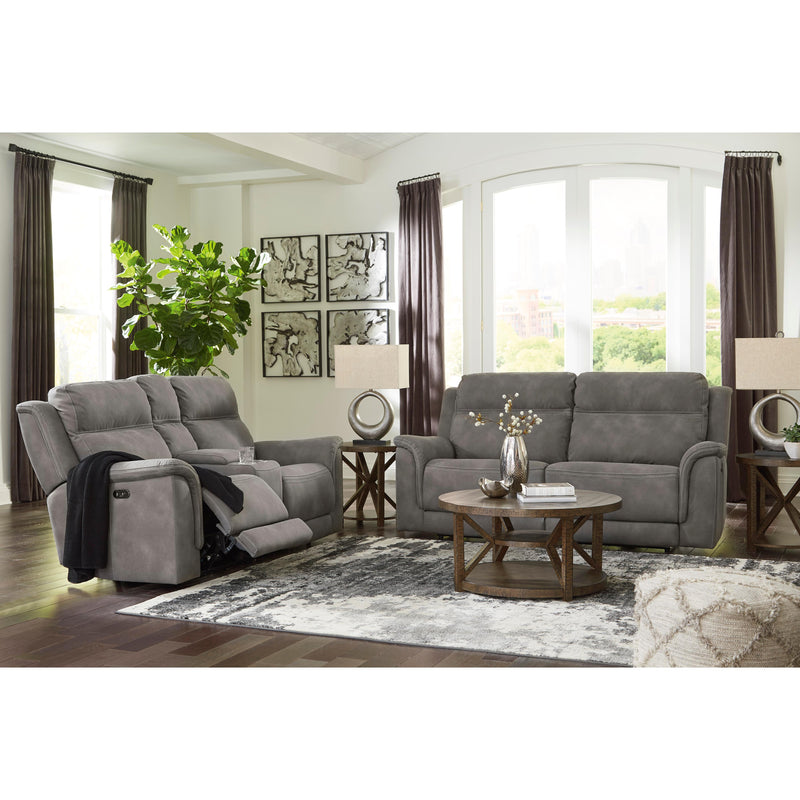 Signature Design by Ashley Next-Gen Durapella Power Reclining Fabric Loveseat 5930118 IMAGE 12